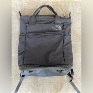 The North Face Black Padded Backpack Tote